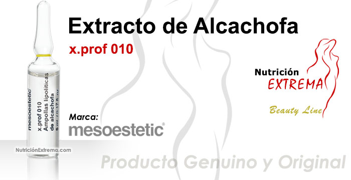 Extracto de Alcachofa - Elimina grasa acumulada y celulitis. Mesoestetic.