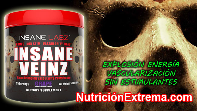 Insane Veinz - Aumenta la Vasculización, Venas más marcadas! Insane Labz