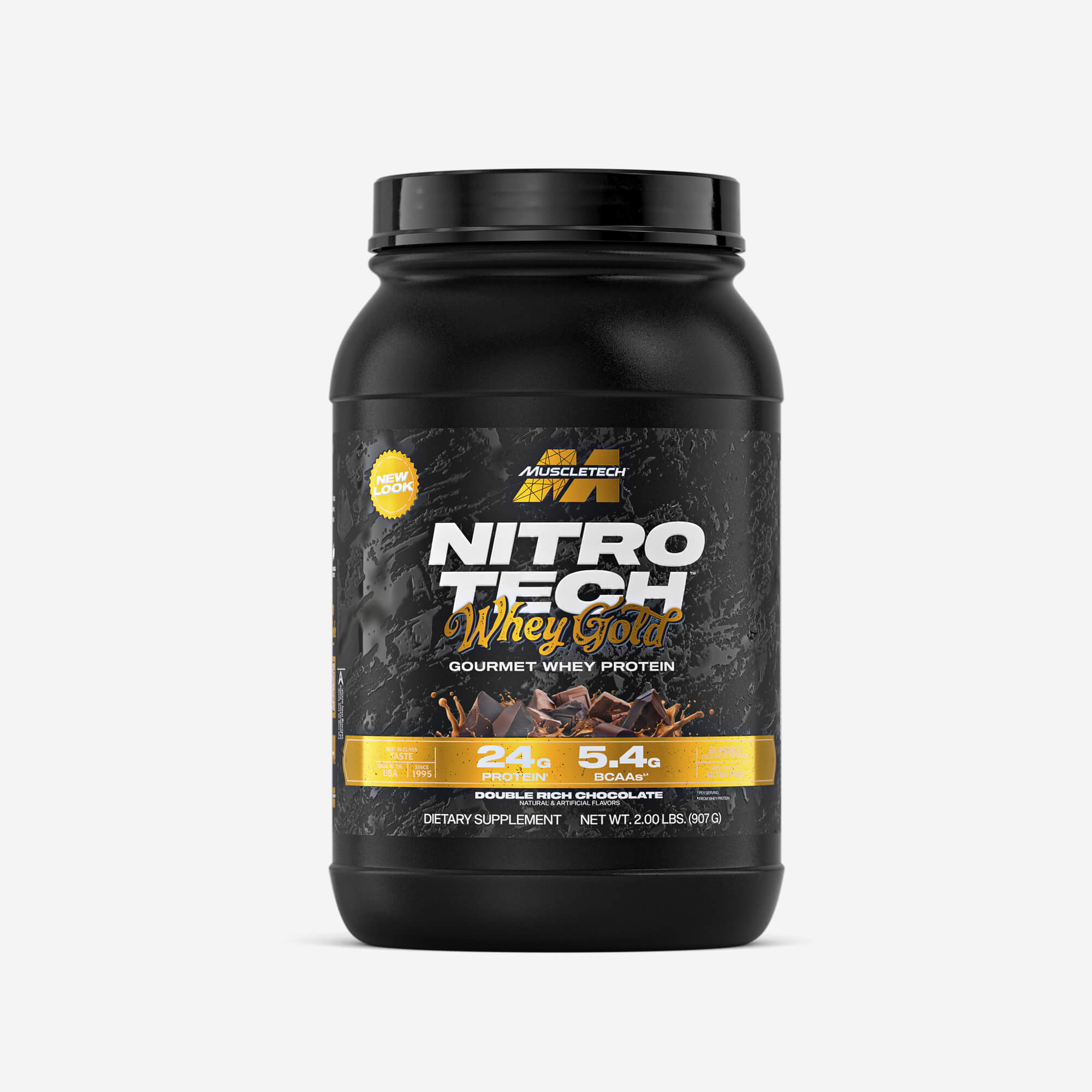 Nitro-Tech Whey ISOLATE Gold - Proteina Isolatada de Super Calidad. Muscle-Tech.