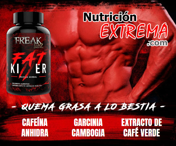 Fat Killer - Quemador de grasa súper efectivo. Freak Labz