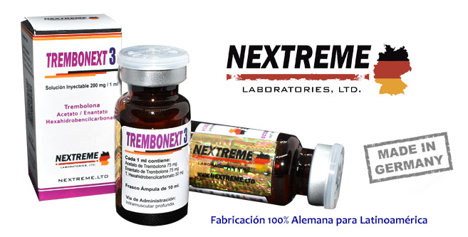 Trembonext 3 - Triple Trembolona 200 mg. NEXTREME LTD