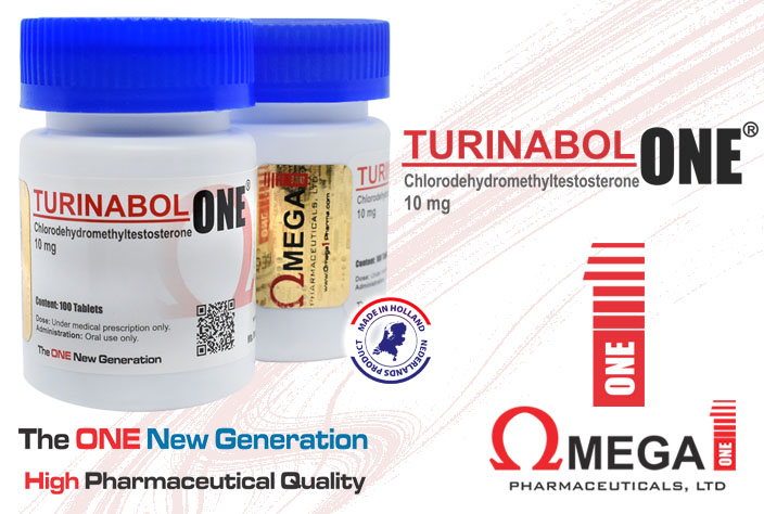 Turinabol ONE ® 10 Aumenta tu Masa Muscular!. Omega 1 Pharma
