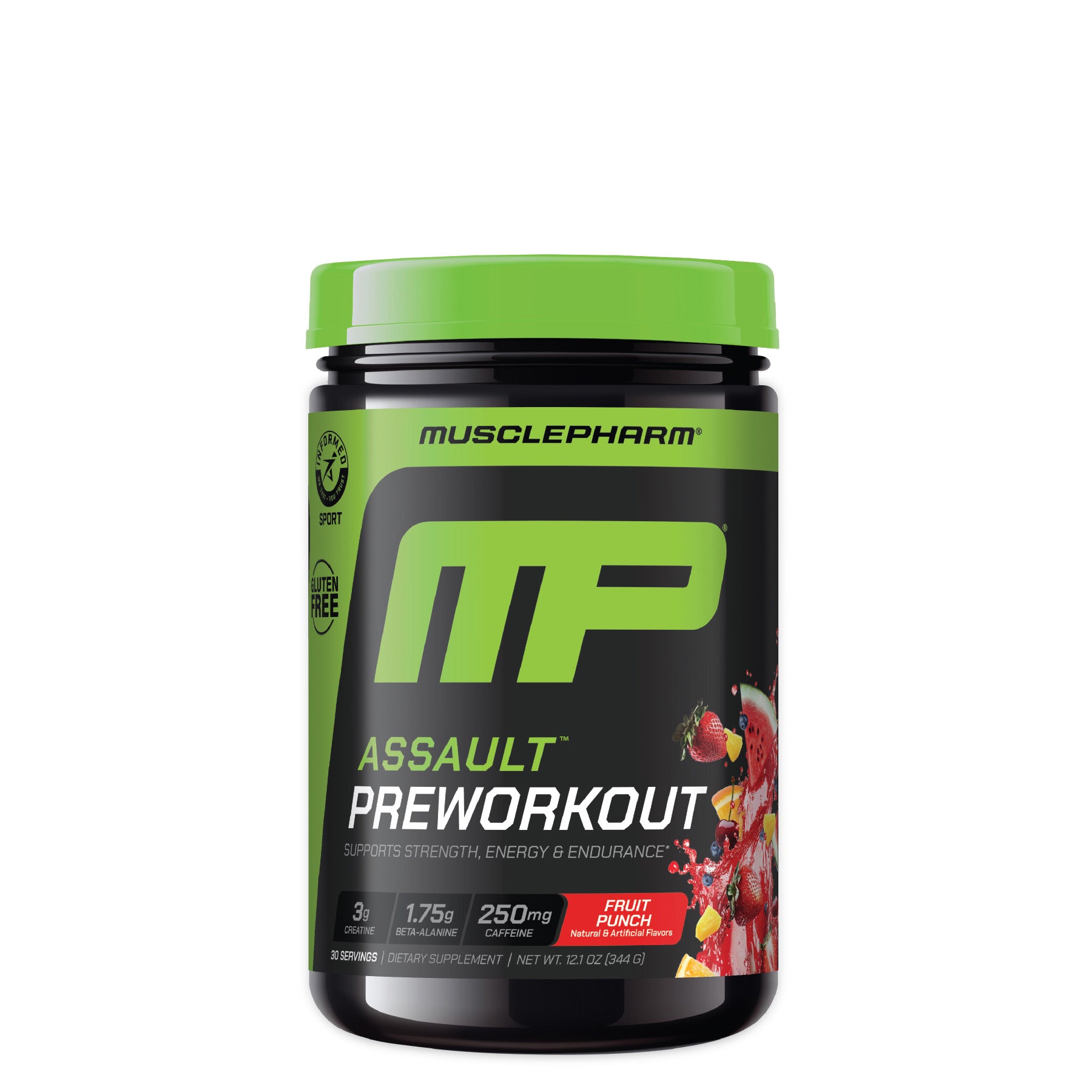 ASSAULT - Pre-entrenador hardcore. MusclePharm