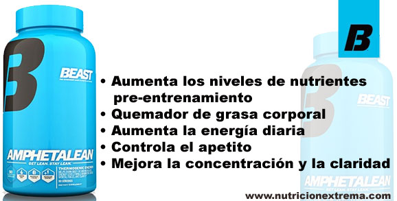 AmphetaLean - Quema grasa y pre-entrenador. BEAST